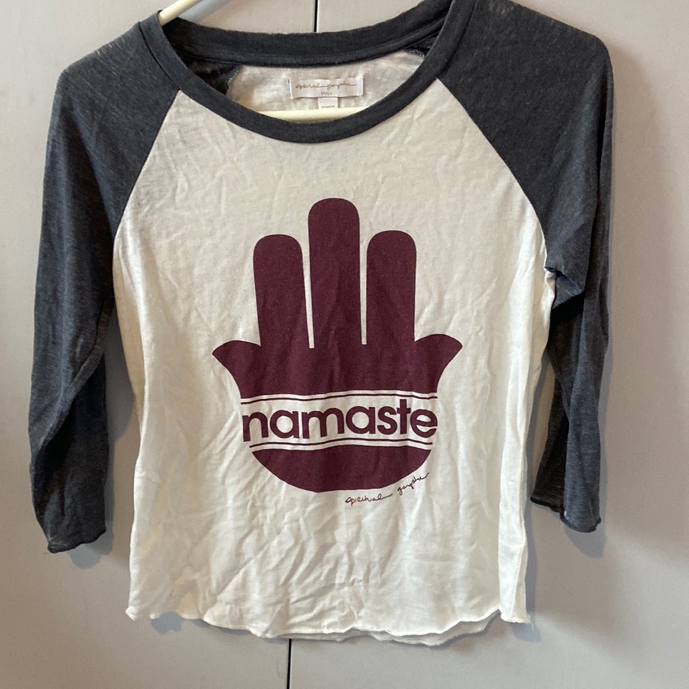 Spiritual Gangster raglan tee